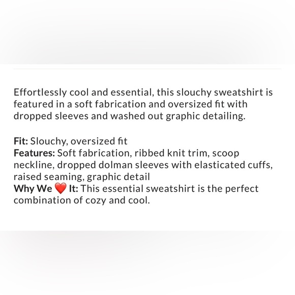 Free People Gaia Sweatshirt - Picture 9 of 9